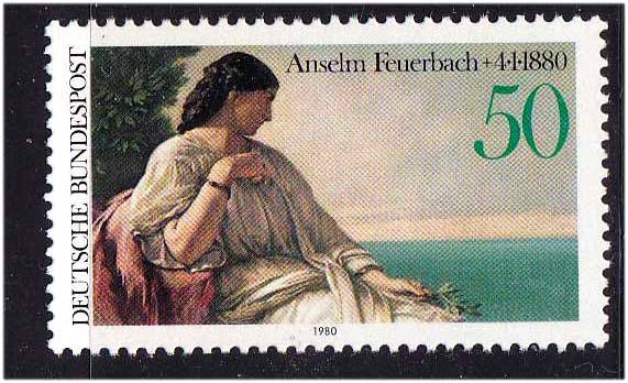 Германия 1980 г MNH - искусство - - фото фото фото 0