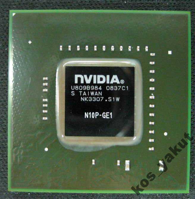 BGA nVidia GeForce GT130M (N10P-GE1) 2010+ New - фото фото фото 0