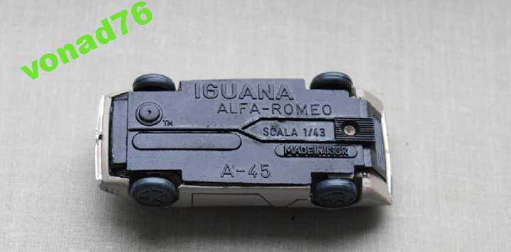 1/43 Alfa Romeo IGUANA, А-45. Ремейк СССР.РАРИТЕТ - фото фото фото 4