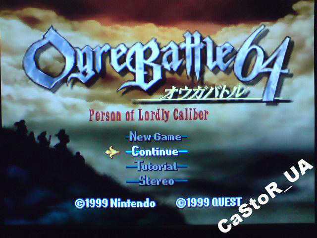 Ogre Battle 64 Nintendo 64 N64 NTSC/J Игра Япония - фото фото фото 1