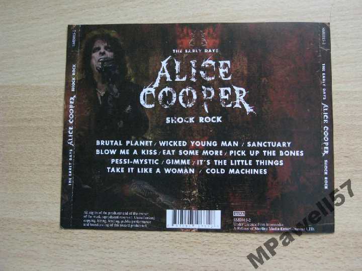 CD Alice Cooper. The Early Days: Shock Rock. 2011. - фото фото фото 7