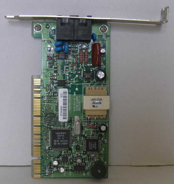Модем Atech 56K Internal Data/Fax/Voice Modem - фото фото фото 0
