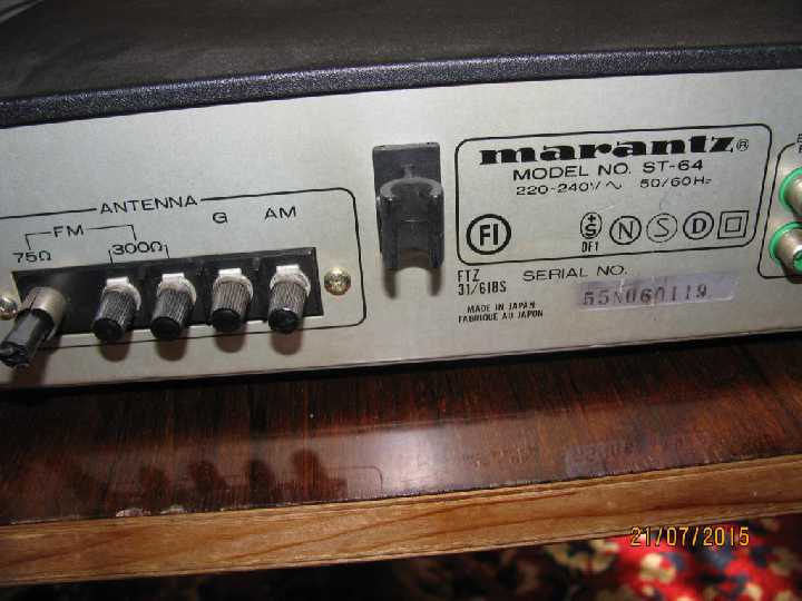 ТЮНЕР MARANTZ ST-64 - фото фото фото 5