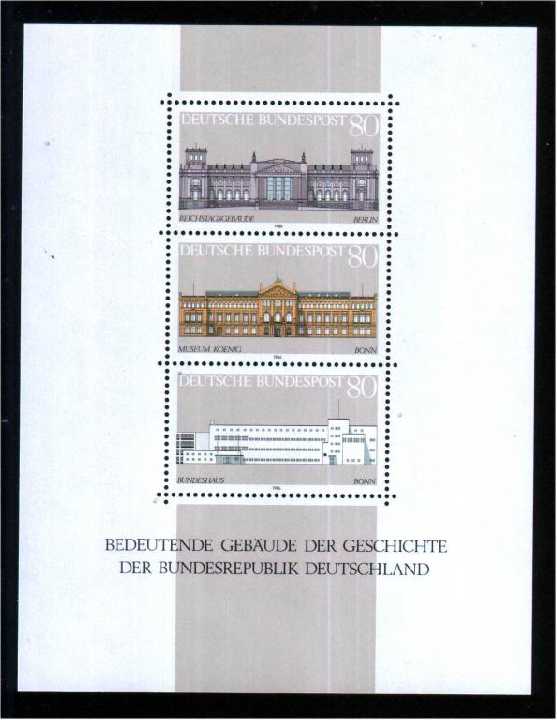 ZM Германия ФРГ 1986 г  MNH - фото фото фото 0
