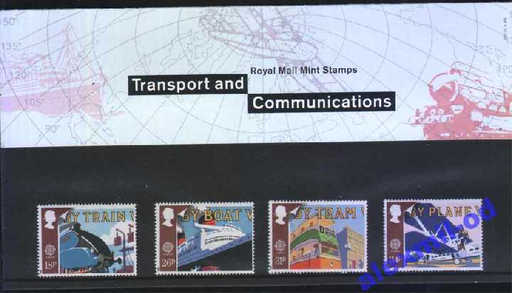 Флот EU  UK 1988  г  MNH  2 скана - фото фото фото 1