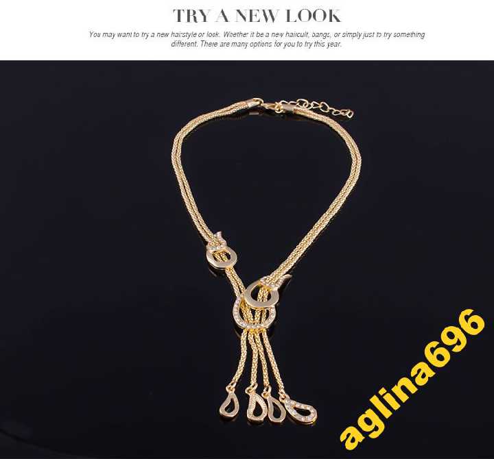 РОСКОШНЫЙ НАБОР ЭЛИЗА  4 в1 Fashion18K gold - фото фото фото 4