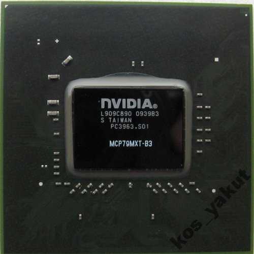 чип BGA nVidia MCP79MXT-B3 New 2010+ - фото фото фото 0