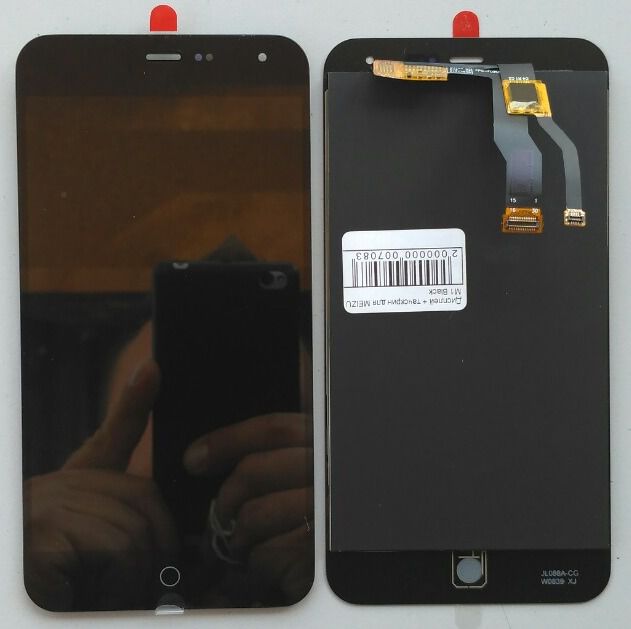 Модуль / Дисплей + тачскрин для MEIZU M1 / M1 mini Black - фото фото фото 0