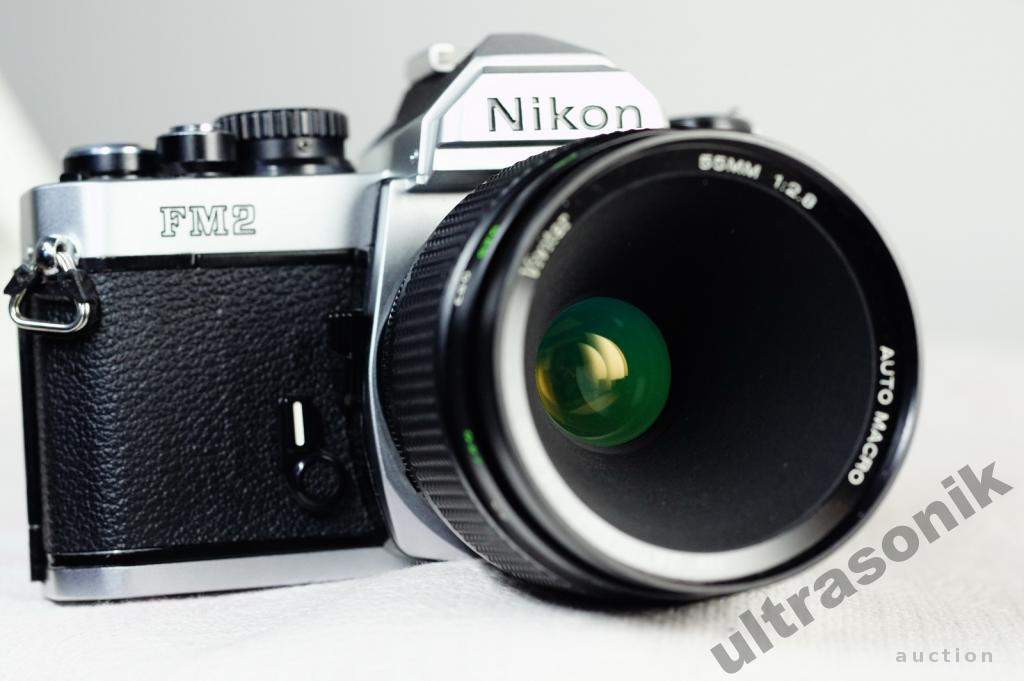 Об'єктив Nikon Ai-s макрообъектив Vivitar 55mm/2.8 AUTO Macro MC Ф62mm Japan Вживане - фото фото фото 0