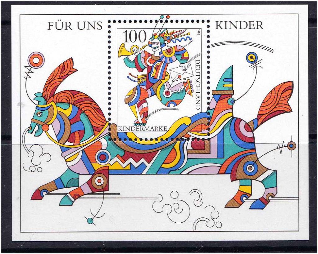 Германия 1996 г MNH - блок - фото фото фото 0
