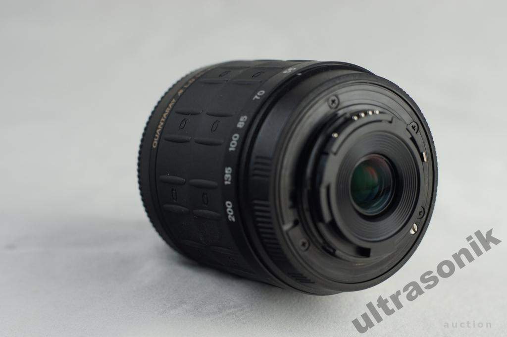 Nikon AF-s телеобъектив Quantaray 55-200mm/4-5.6 LD IF MC Ф52mm China Вживане - фото фото фото 2