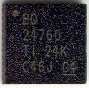 Шим, Texas Instruments BQ24760 pwmIC, QFN43 - фото фото фото 0