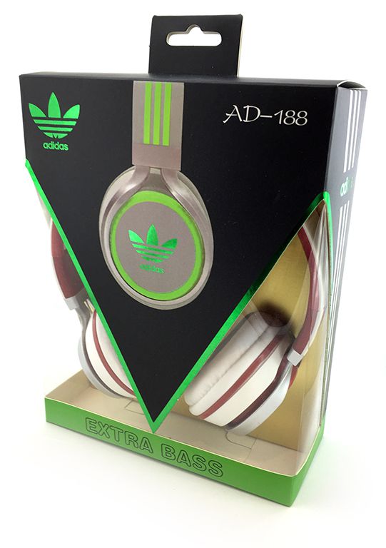 Наушники Adidas AD-188 4 Цвета - фото фото фото 3