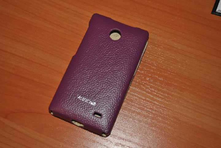 Чехол Nokia X / A110 флип книжка кожа - фото фото фото 3
