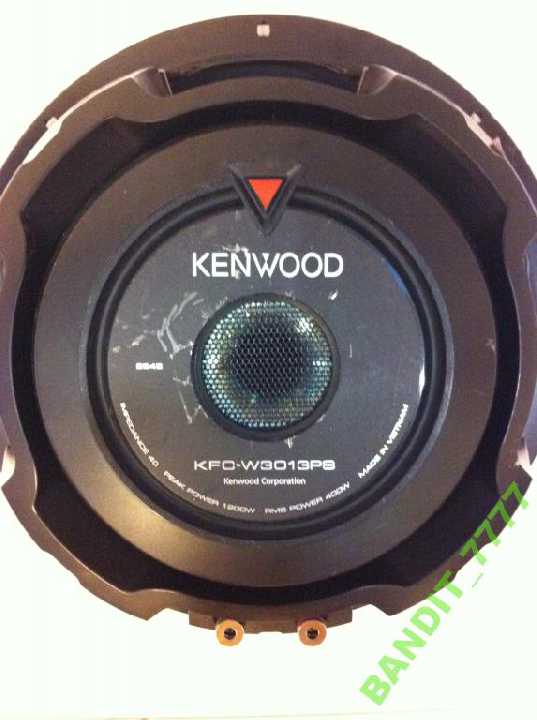 Автомобильный Сабвуфер Kenwood KFC-W3013PS - фото фото фото 3