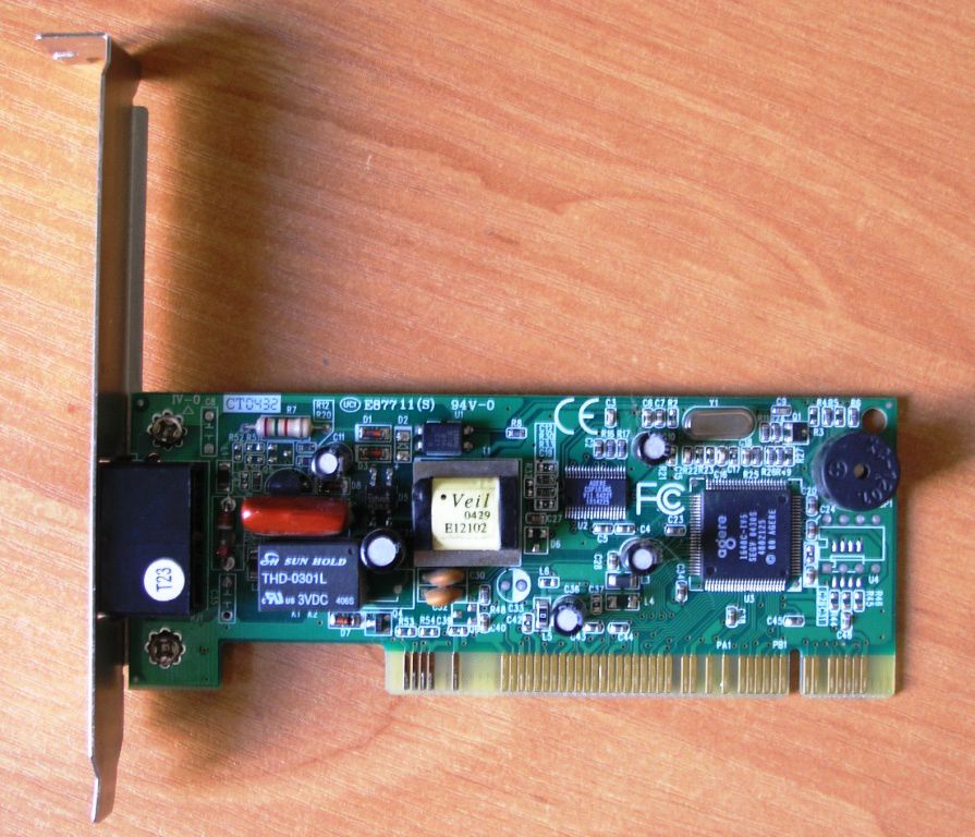 Факс-модем PCI Acorp E87711S - фото фото фото 1