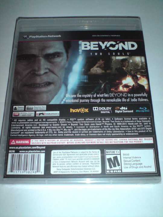 Beyond Two Souls US новая PS3 Playstation 3 - фото фото фото 1