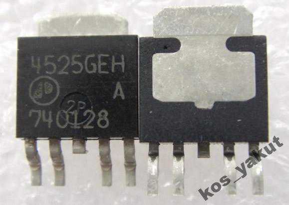 MOSFET транзистор Dual N + P-Channel AP4525GEH - фото фото фото 0