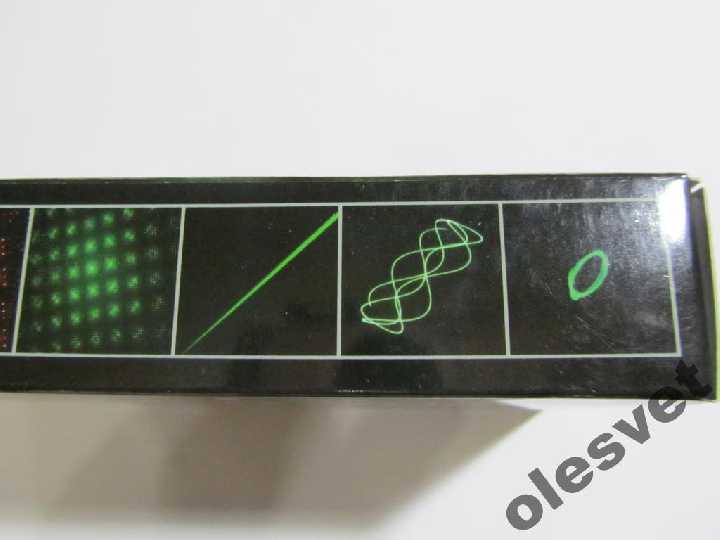 Мощный DISCO LASER II 100 mW зел. цвет + насадка - фото фото фото 7