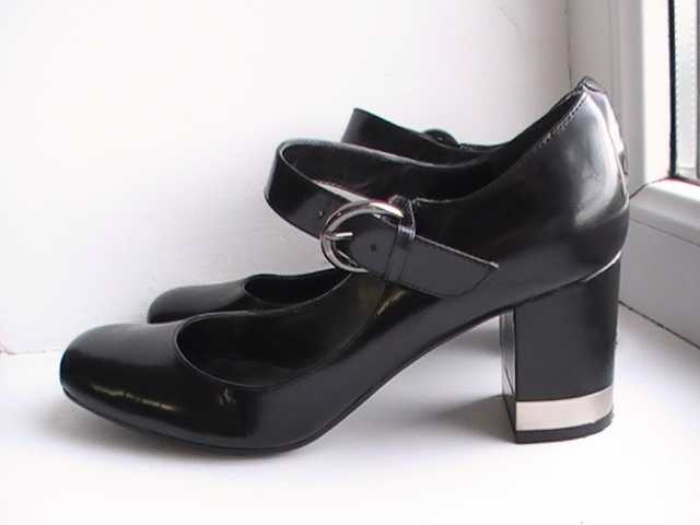 Туфли жен. Nine West,р.7,5,ст.25см,кожа - фото фото фото 1