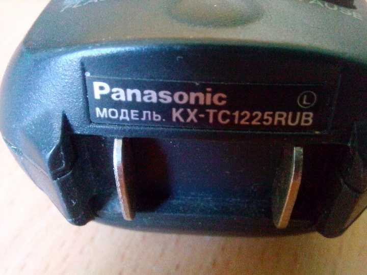 Трубка  Panasonic KX-TC1225RUB - фото фото фото 2