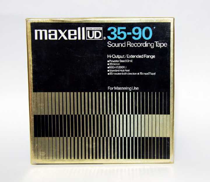 Бобина катушка Maxell UD 35 90 Япония - фото фото фото 0