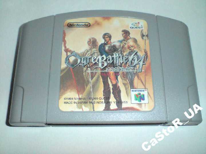 Ogre Battle 64 Nintendo 64 N64 NTSC/J Игра Япония - фото фото фото 0