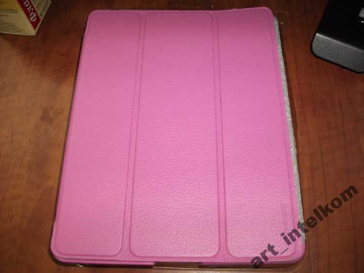 Чехол SGP Leather Case Stehen Series Sherbet Pink - фото фото фото 0