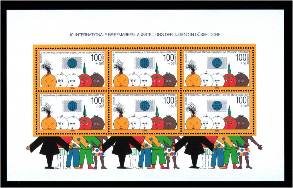 Германия 1990 г MNH - блок - фото фото фото 0