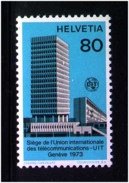 ZM Швейцария 1973 г MNH - архитектура - фото фото фото 0