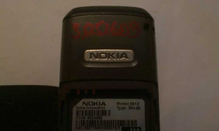 Nokia 2610,без акб - фото фото фото 2
