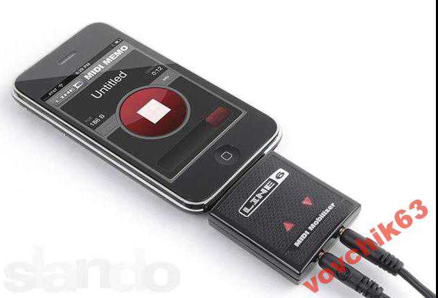 LINE6 MIDI MOBILIZER II для IPhone /IPad/IPod MIDI - фото фото фото 1