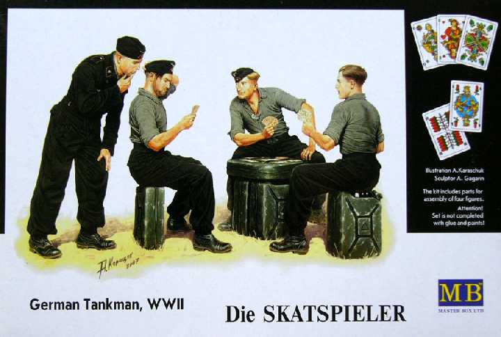 Master Box 3525 Skatspieler, 1939-1945 - фото фото фото 0
