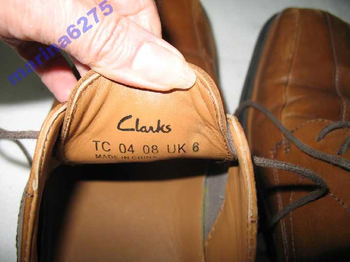 ТУФЛИ МУЖ 100%НАТУРАЛЬНАЯ КОЖА~CLARKS AIR LIGHT~40 - фото фото фото 7