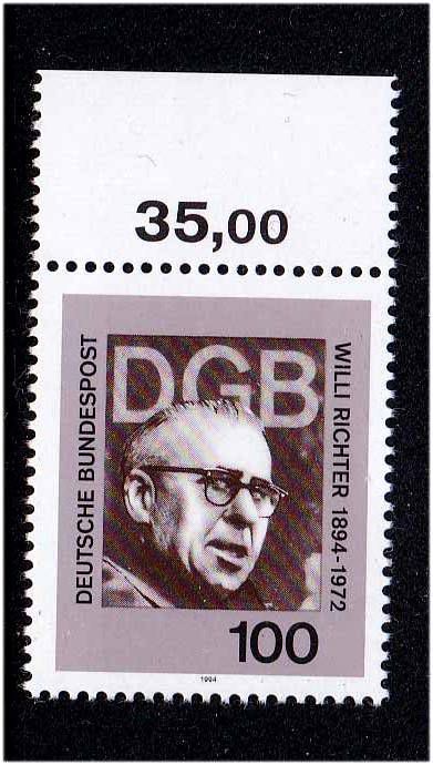 Германия 1994 г MNH - личности - фото фото фото 0