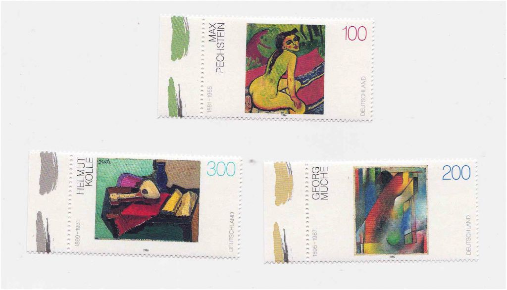 Германия  1996 г MNH - 6 марок / 4 скана - фото фото фото 3