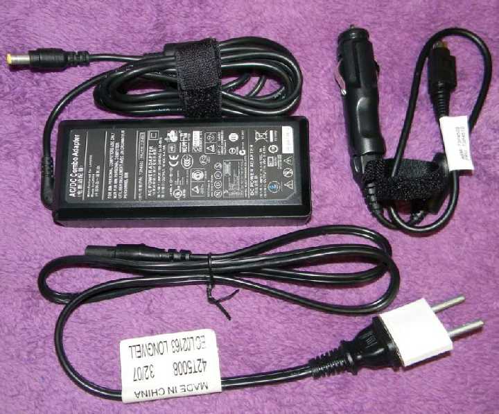 Авто и AC зарядка IBM Lenovo Panasonic NEW - фото фото фото 0