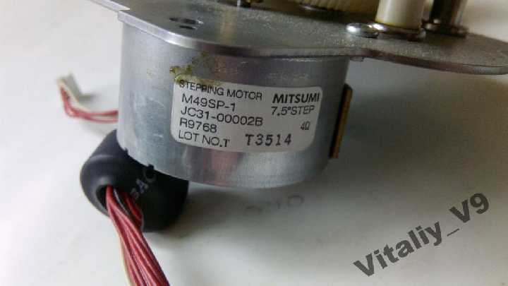 Шаговый двигатель Mitsumi M49SP-1 - фото фото фото 0