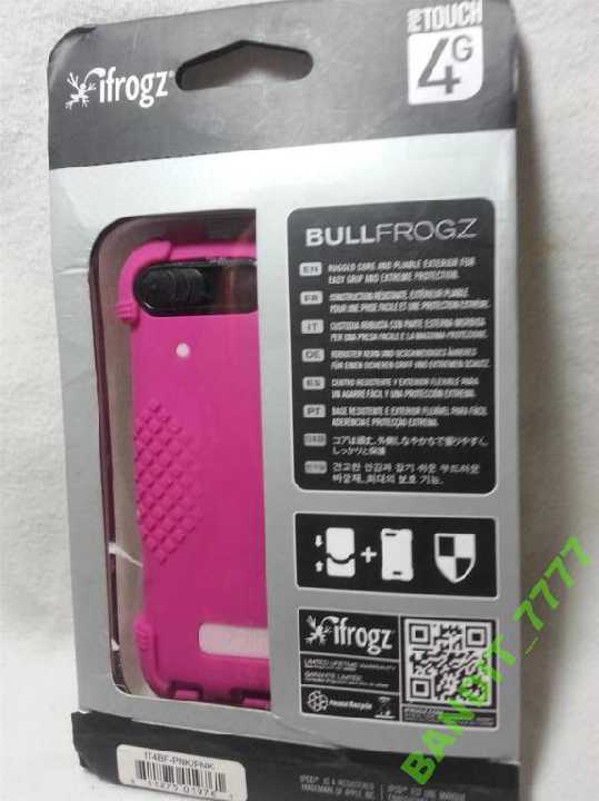 Чехол iPod Touch 4G Bullfrog iFrogz IT4BF-PINK - фото фото фото 3