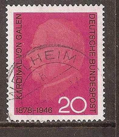 ФРГ 1966  M.505 used 20 лет смерти кард.фон Галена - фото фото фото 0