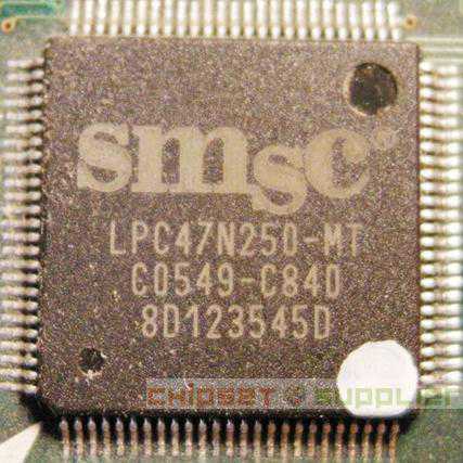 Микросхема Super I/O (MIO),SMSC LPC47N250-MT, TQFP - фото фото фото 0