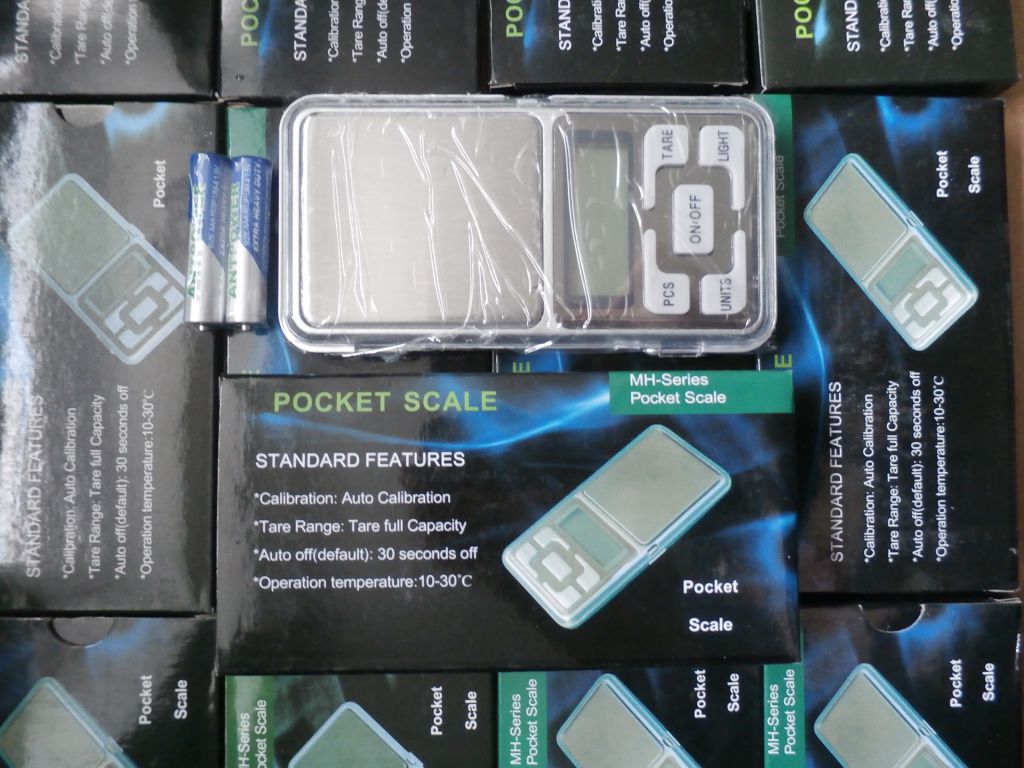 Ювелирные карманные весы Pocket Scale MH-500 0,01-500г + Батерейки - фото фото фото 1
