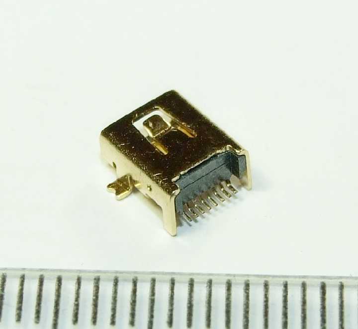 i017 MiniUsb Разъем гнездо 8pin для фотоаппарата - фото фото фото 5