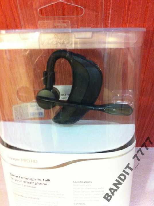 Bluetooth-гарнита Plantronics Voyager PRO HD Orig. - фото фото фото 4