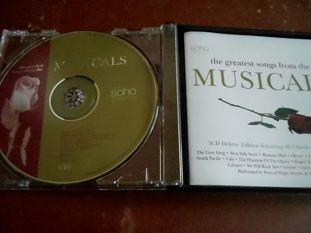 Musicals The Greatest Songs 3CD фирменный б/у - фото фото фото 3