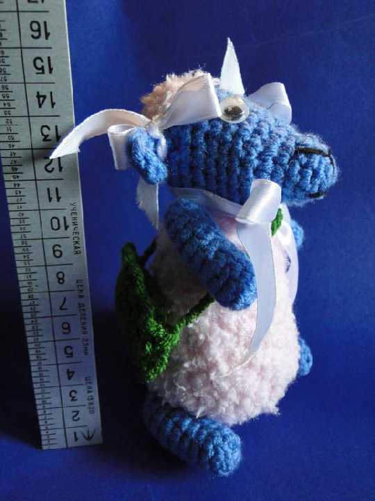 Вязаная игрушка Козочка - фото фото фото 2