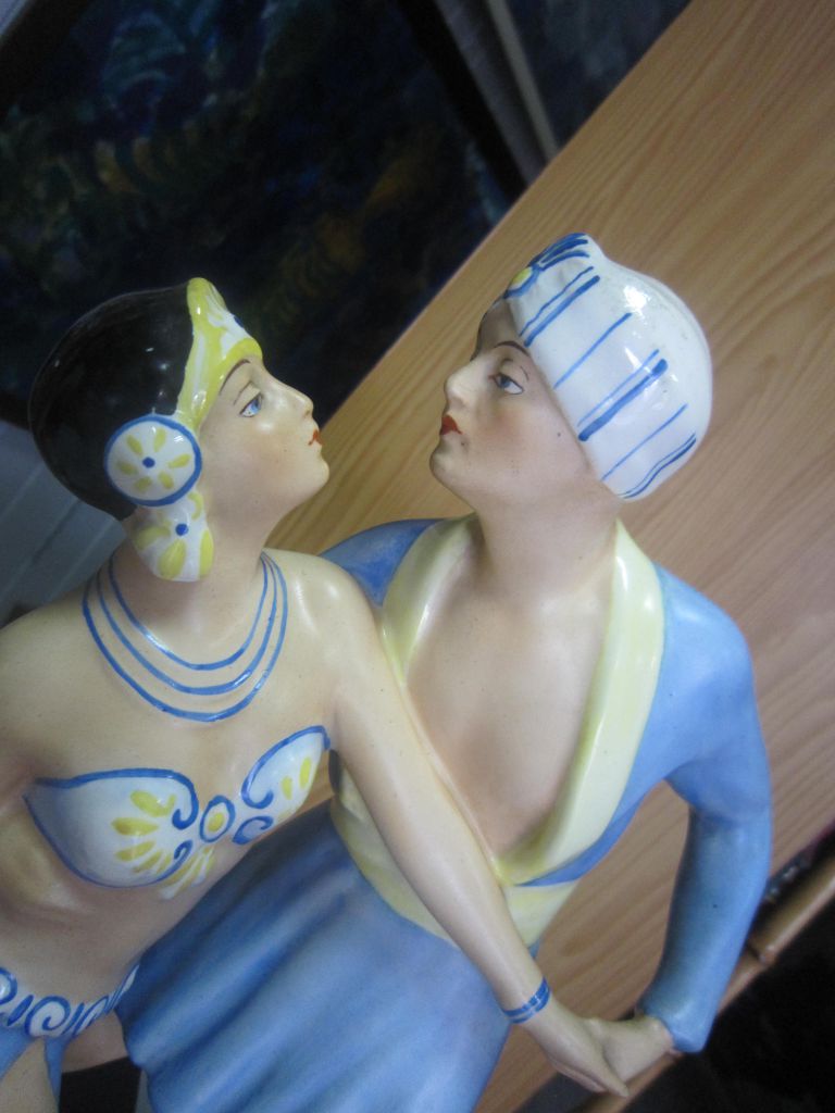 ЕВРОПА.  ТАНЦОРЫ 19 ВЕК.  Royal Dux - фото фото фото 2