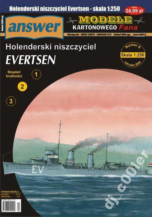 Hr.Ms. Evertsen  (Answer) [1:250] - фото фото фото 0