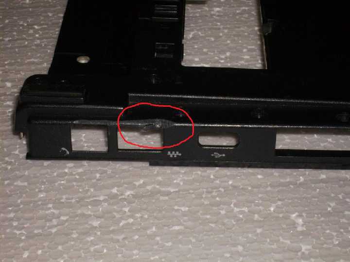 Низ корпуса  (корыто) ноутбука HP Compaq 6910p - фото фото фото 2