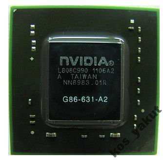 чип BGA nVidia GeForce 8400M GS (G86-631-A2) 2013+ - фото фото фото 0